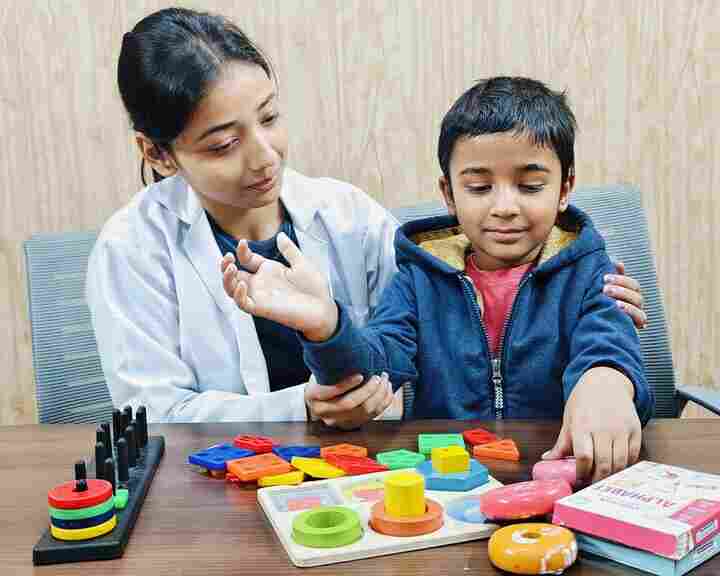 IMAGE OF AUTISM THERAPY FOR CHILDREN